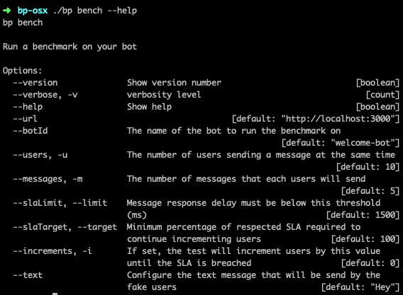 Performances Benchmark Tool